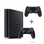 PS4 Slim Quasi Neuf + 2 Manette & 10 Jeux installé